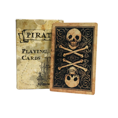 BARAJA DE POKER ESTILO VINTAGE PIRATA