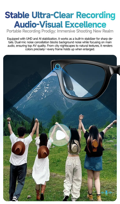 GAFAS INTELIGENTES CON GRABACIÓN DE FOTO Y VIDEO