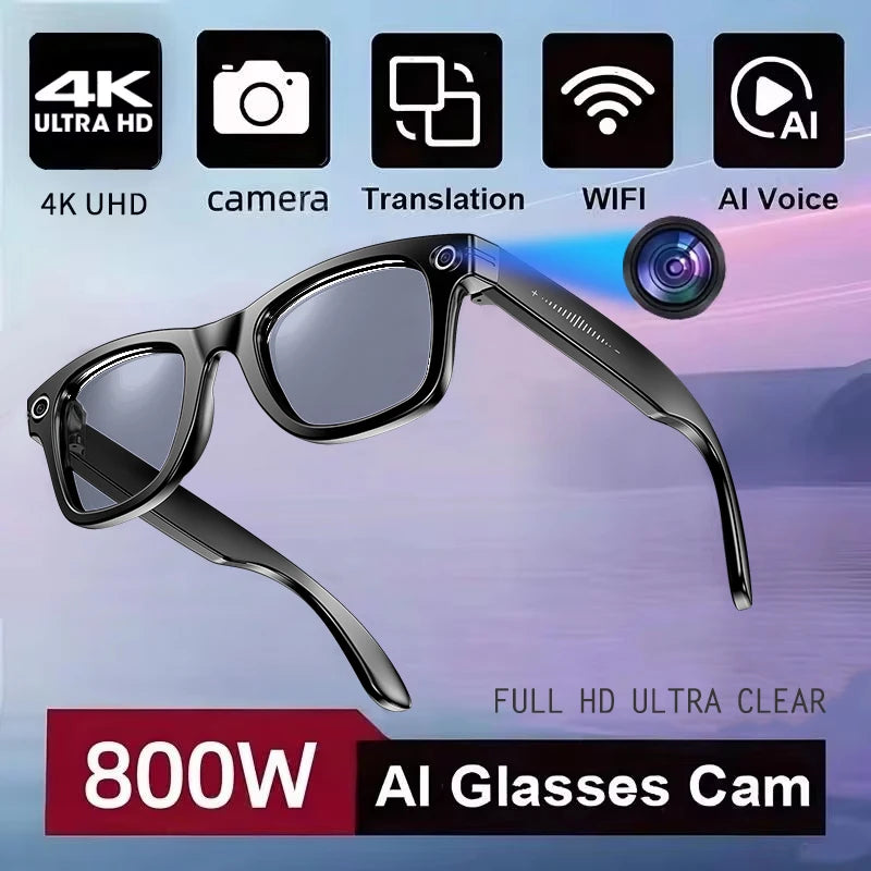 GAFAS INTELIGENTES CON GRABACIÓN DE FOTO Y VIDEO