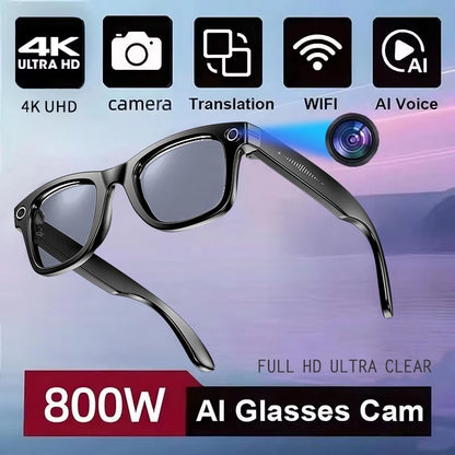 GAFAS INTELIGENTES CON GRABACIÓN DE FOTO Y VIDEO