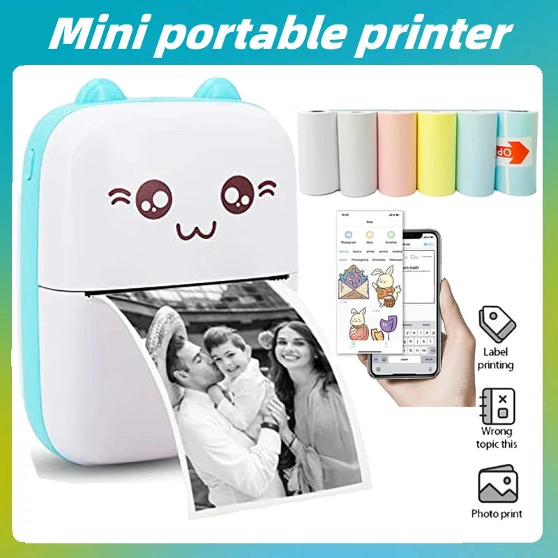 IMPRESORA TÉRMICA PORTATIL MINI