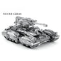 ROMPECABEZAS DE METAL 3D, MODELO DE TANQUE MILITAR CHURCHILL CHIEFTAIN MK50