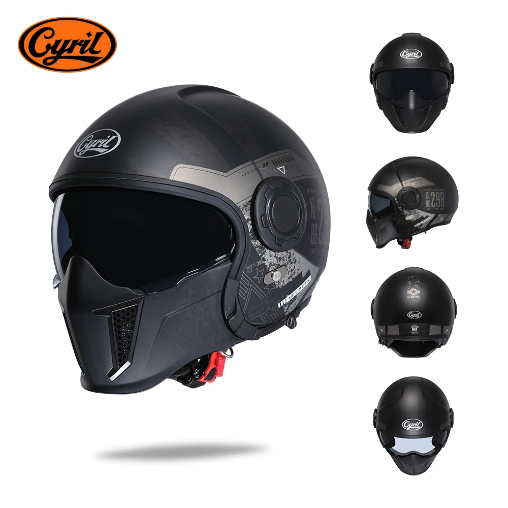 CASCO MODULAR PARA MOTOCICLETA