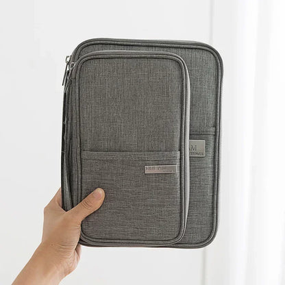 ORGANIZADOR DE VIAJE IMPERMEABLE PARA PASAPORTE Y DOCUMENTOS | FUNDA MULTIFUNCIÓN UNISEX