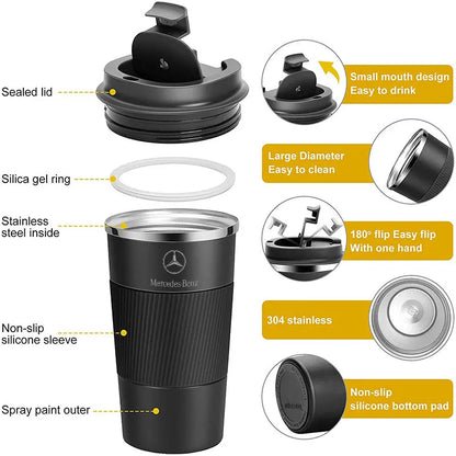 TAZAS DE CAFÉ DE 510 ML PARA MERCEDES BENZ