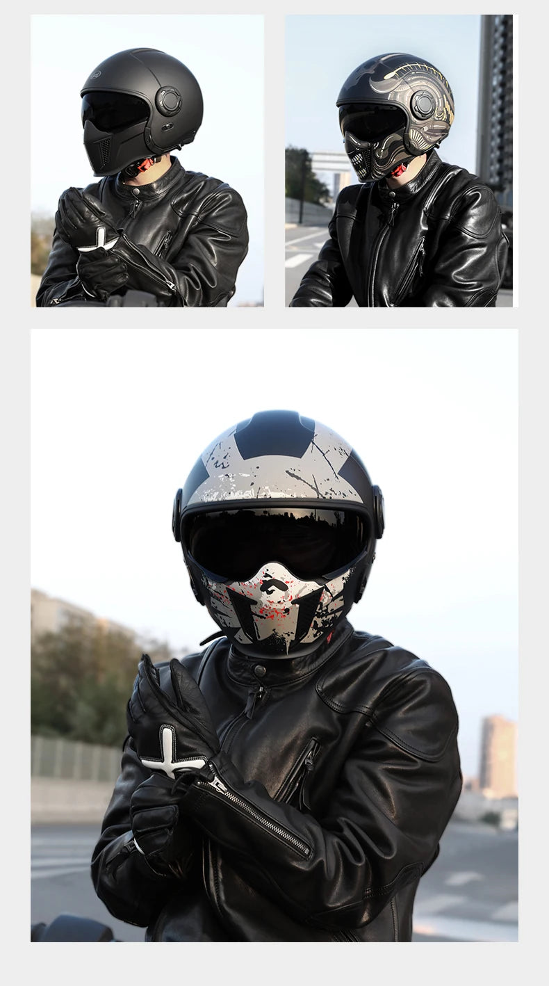 CASCO MODULAR PARA MOTOCICLETA
