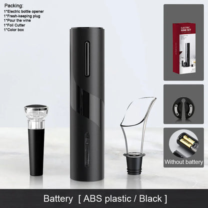 KIT DE APERTURA PARA BOTELLAS DE VINO - ELÉCTRICO
