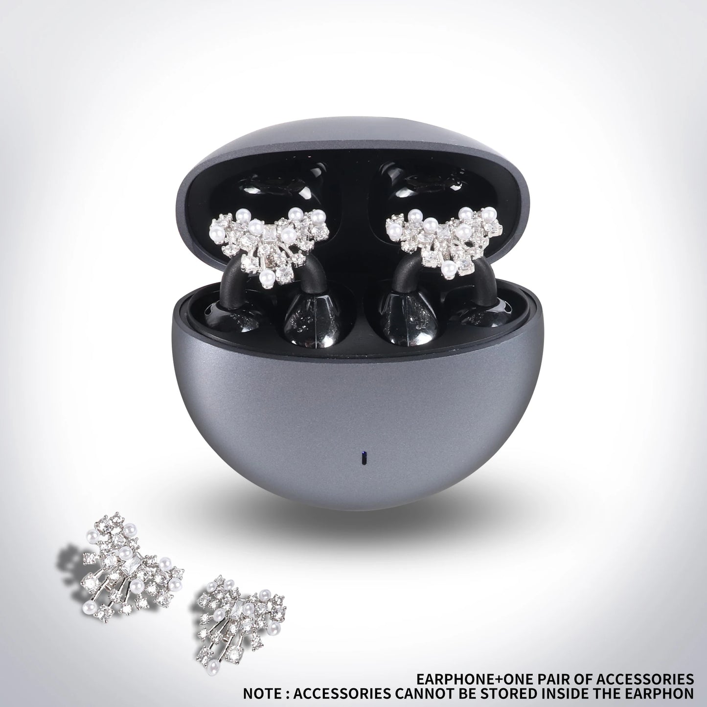 AURICULARES BLUETOOTH + ACCESORIO DECORATIVO