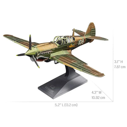 ROMPECABEZAS DE METAL 3D DE AERONAVES