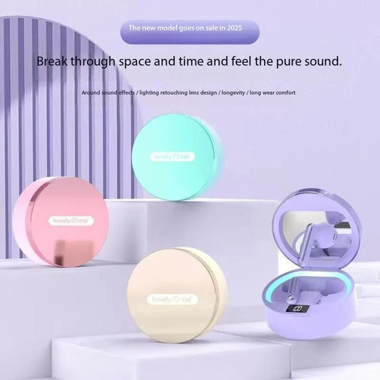 AURICULARES INALÁMBRICOS BLUETOOTH CON ESPEJO