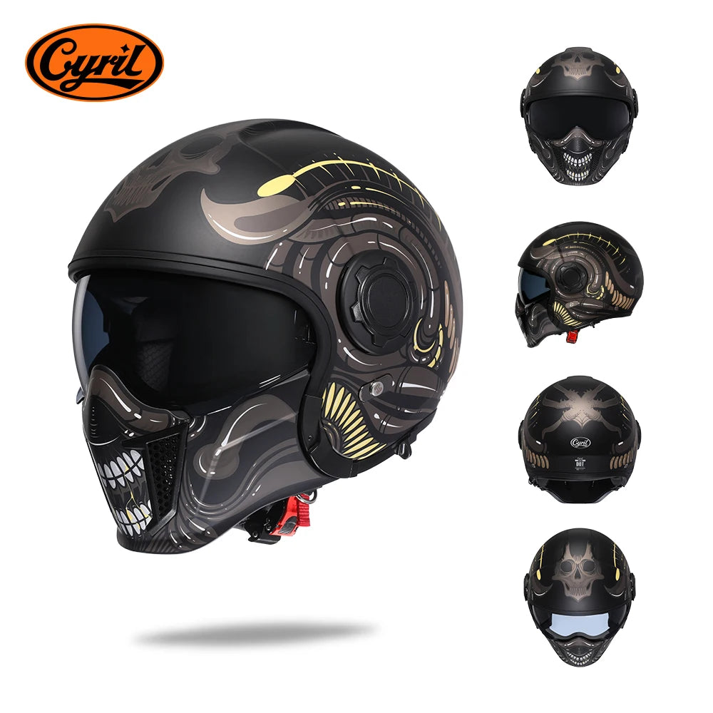 CASCO MODULAR PARA MOTOCICLETA