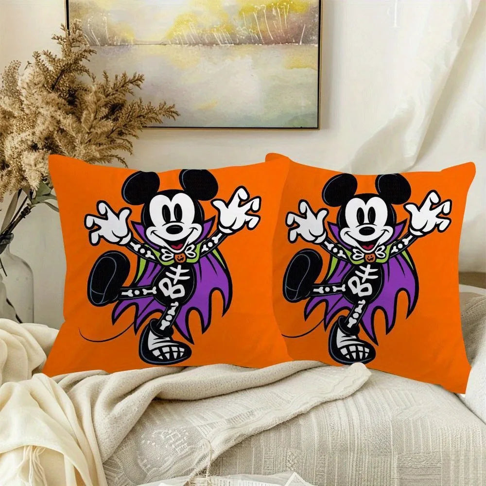 FUNDA PARA COJÍN MICKEY MOUSE DE HALLOWEEN