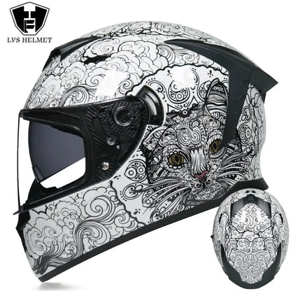 CASCO DE SEGURIDAD MODULAR PARA MOTOCICLETA