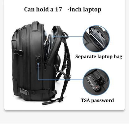 MOCHILA DE VIAJE ULTRA-EFICIENTE