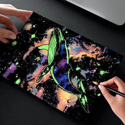 JUEGO DE 4 PIEZAS PARA PINTAR RASPANDO