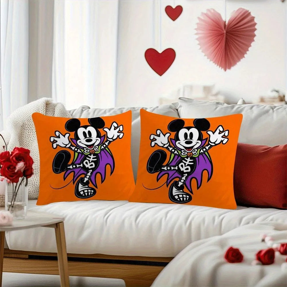 FUNDA PARA COJÍN MICKEY MOUSE DE HALLOWEEN
