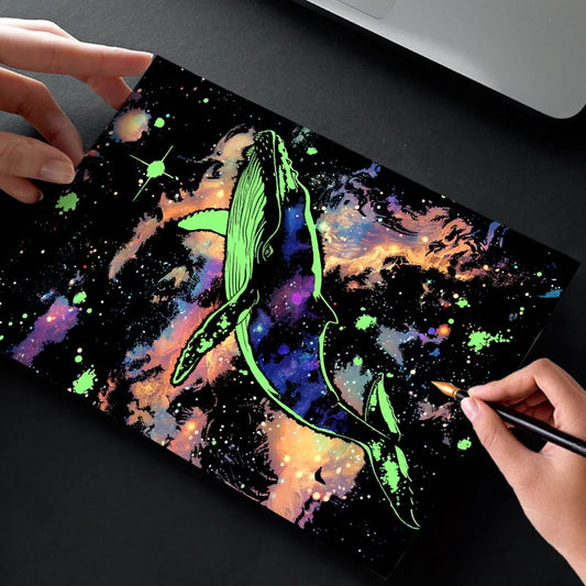 JUEGO DE 4 PIEZAS PARA PINTAR RASPANDO