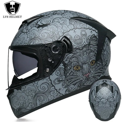 CASCO DE SEGURIDAD MODULAR PARA MOTOCICLETA