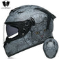CASCO DE SEGURIDAD MODULAR PARA MOTOCICLETA