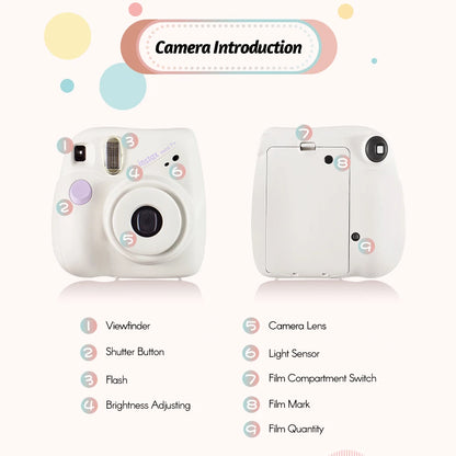 CÁMARA FOTOGRÁFICA INSTANTÁNEA FUJIFILM INSTAX MINI 7+ MINI SE