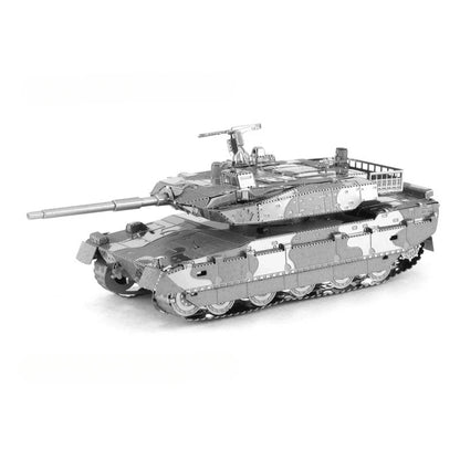 ROMPECABEZAS DE METAL 3D, MODELO DE TANQUE MILITAR CHURCHILL CHIEFTAIN MK50