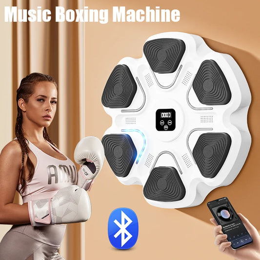 MÁQUINA DE BOXEO CON MÚSICA BLUETOOTH