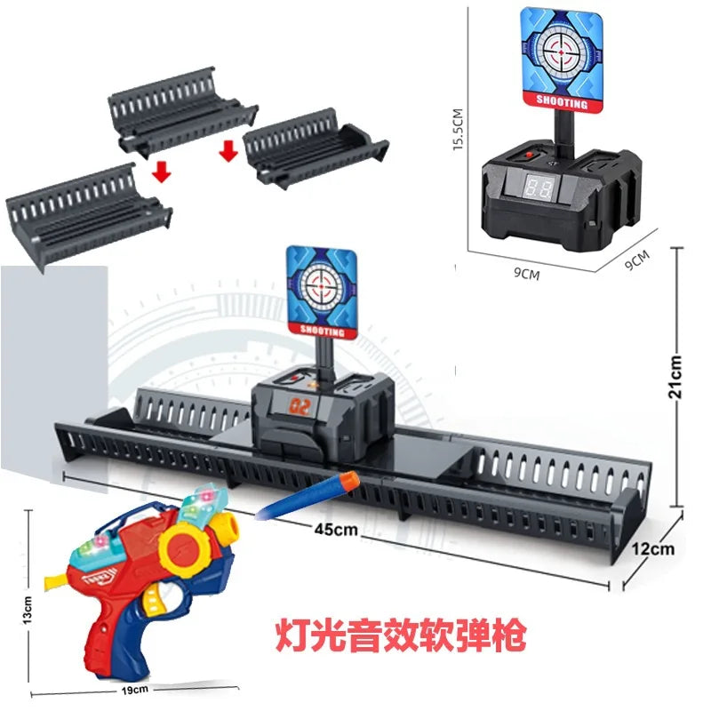 OBJETIVO ELÉCTRICO DE REINICIO AUTOMÁTICO PARA PISTOLAS NERF