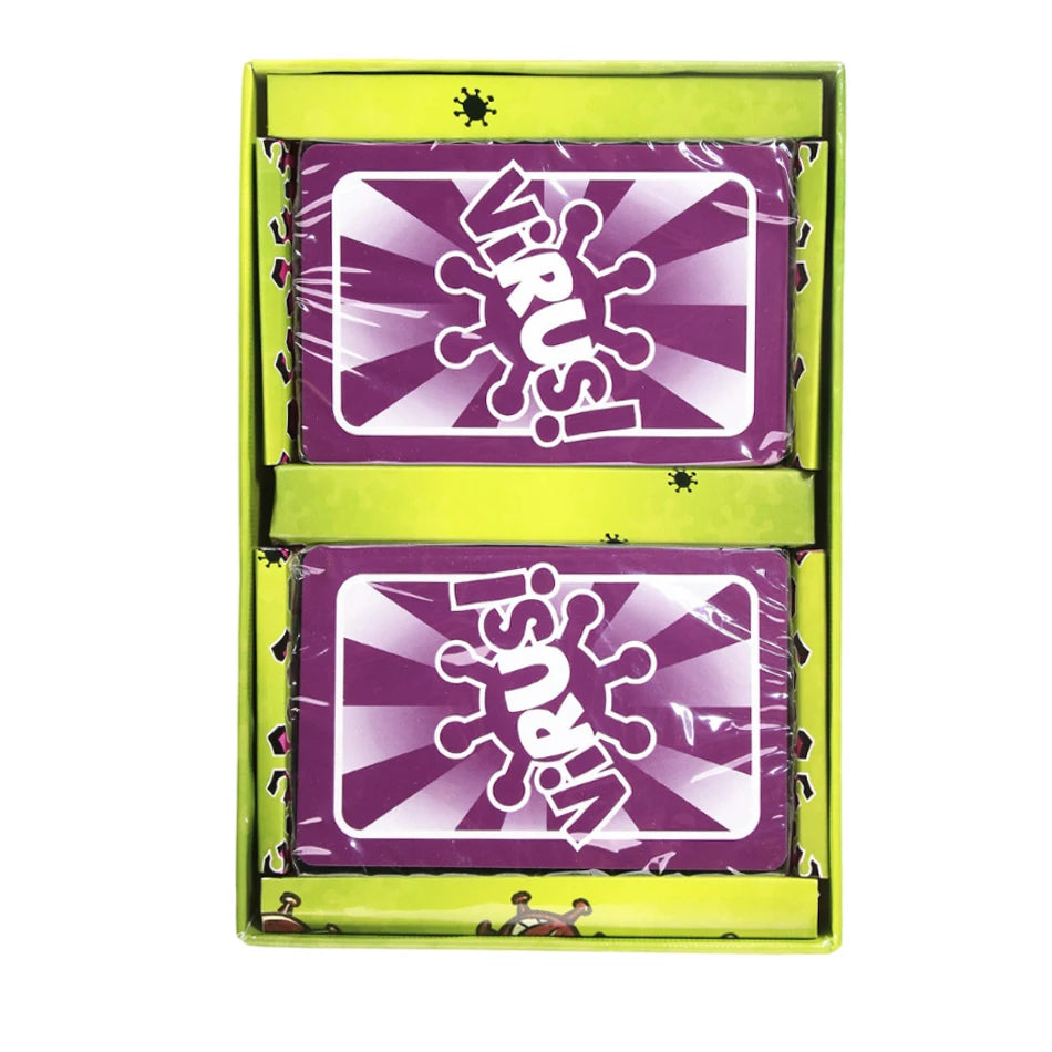 JUEGO DE CARTAS VIRUS VERSIONES 1/2 Y HALLOWEEN