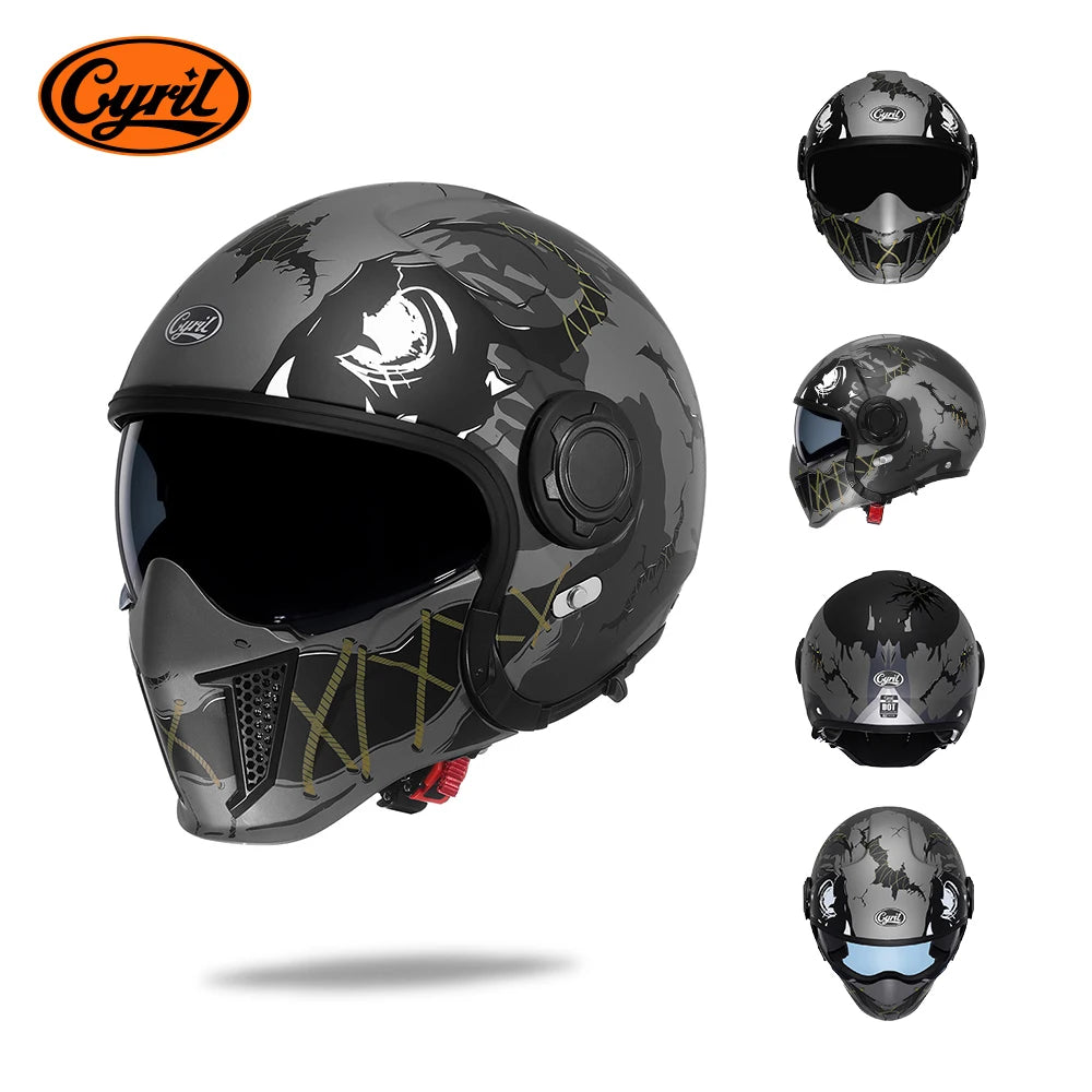 CASCO MODULAR PARA MOTOCICLETA
