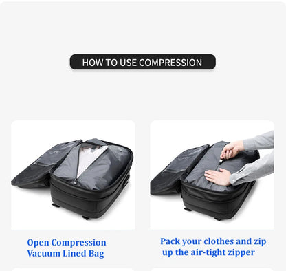 MOCHILA DE VIAJE ULTRA-EFICIENTE