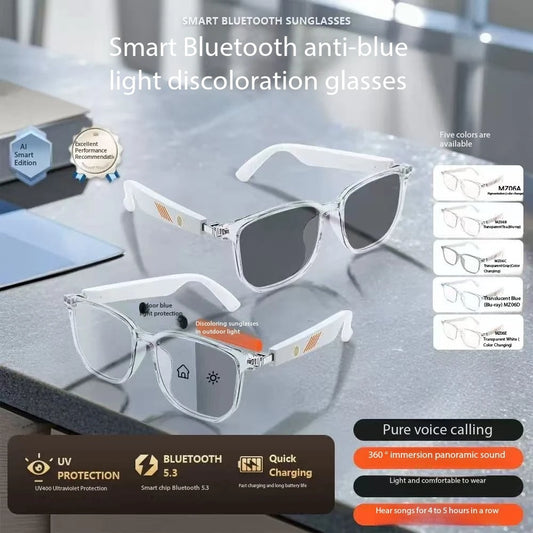 GAFAS INTELIGENTES CON BLUETOOTH, LENTES TRANSITIONS