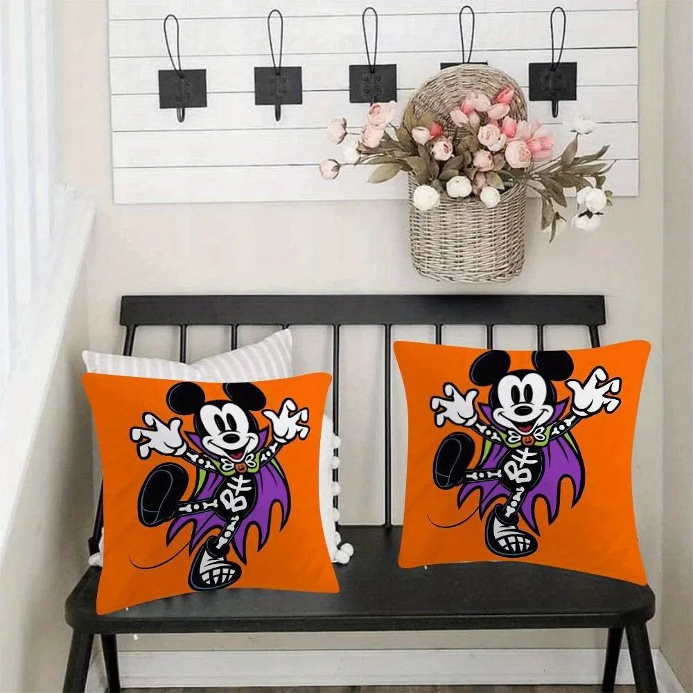 FUNDA PARA COJÍN MICKEY MOUSE DE HALLOWEEN