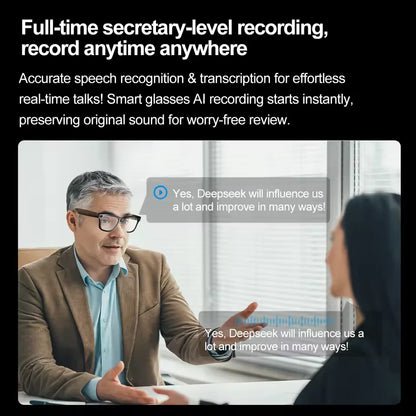 GAFAS INTELIGENTES CON GRABACIÓN DE FOTO Y VIDEO