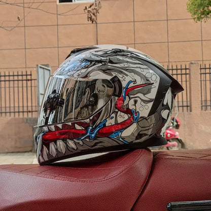 CASCO DE SEGURIDAD MODULAR PARA MOTOCICLETA